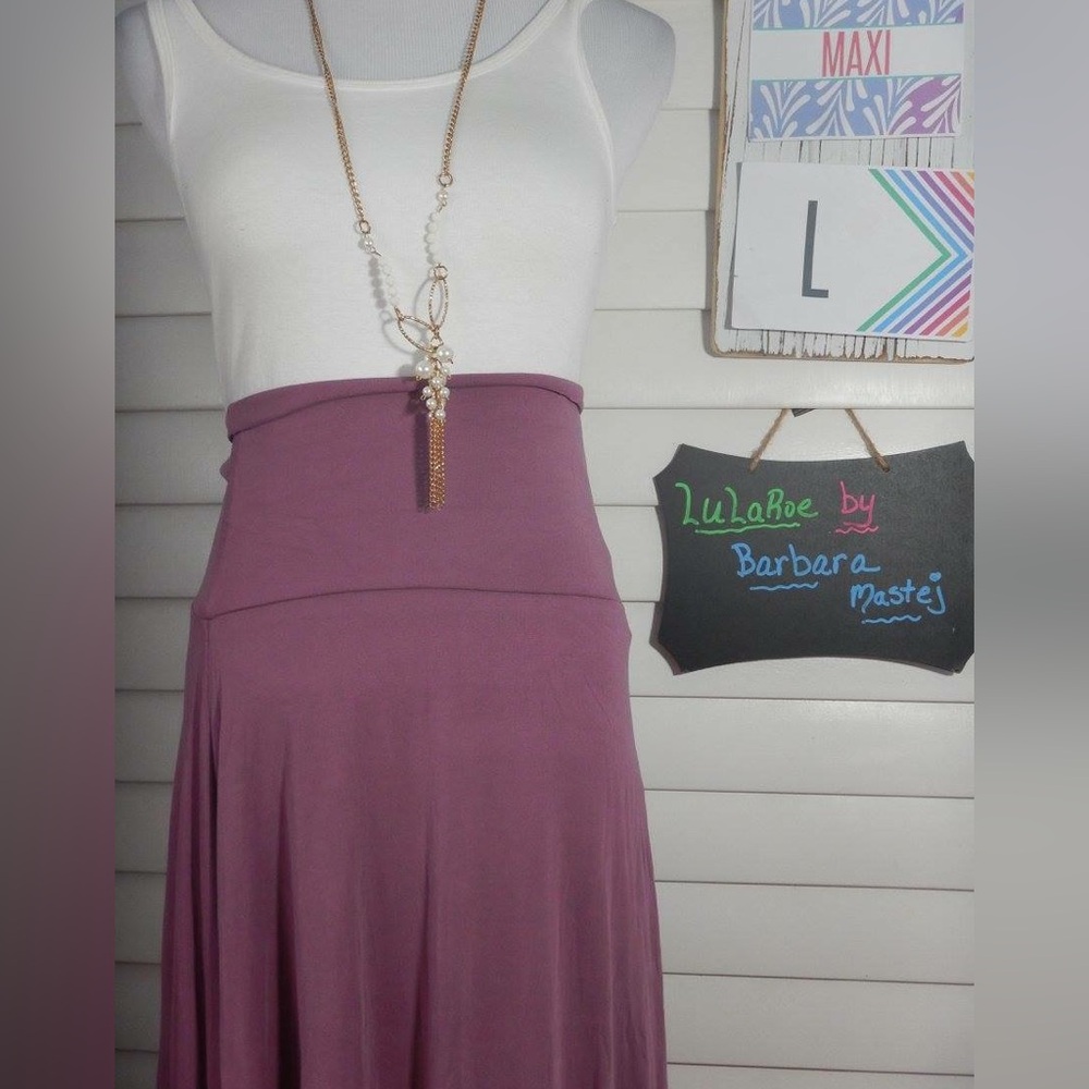 NWT- LuLaRoe maxi skirt- size large